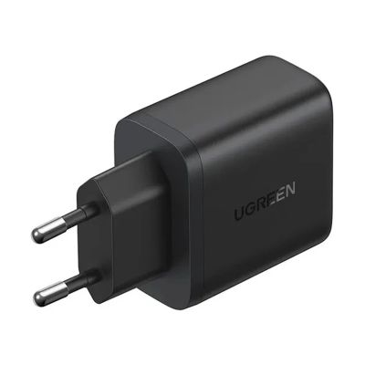 3. Ładowarka sieciowa Ugreen Nexode N Series X227 20W GaN 1x USB-A  1x USB-C - czarna