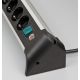5. Listwa zasilająca Brennenstuhl Steckdosenleiste ALU-Office-Line 4gn. 1,8m USB