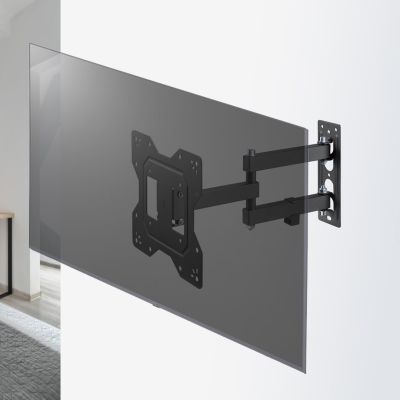5. MACLEAN UCHWYT DO TV LUB MONITORA, UNIWERSALNY, MAX VESA 200X200, 23-43", 30KG, CZARNY MC-700N
