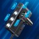 2. Ładowarka samochodowa 9w1 Joyroom JR-CL06 154W 5x USB-A / USB-C / 3x gniazdo zapalniczki PD QC PPS - czarna