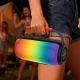 11. Głośnik bezprzewodowy Dudao Y21 podświetlany RGB Bluetooth 5.3 - czarny