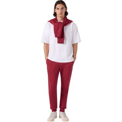 6. Spodnie męskie Champion Rib Cuff Pants czerwone 220299 RS508