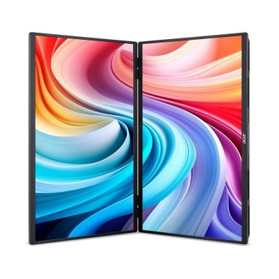 8. Acer PD243YEbmiuux Przenośny monitor Czarny 60,5 cm (23.8") LCD 1920 x 1080 px