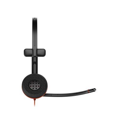 25. Poly Blackwire 3210 Monaural USB-C Headset +USB-C/A Adapter