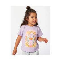 Koszulka RIP CURL Rainbow Tropics Art Tee-Girl fioletowy