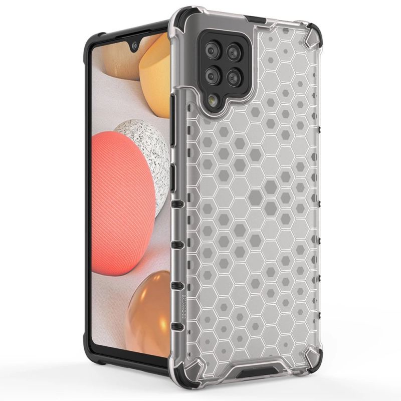 2. Honeycomb etui pancerny pokrowiec z żelową ramką Samsung Galaxy A42 5G przezroczysty