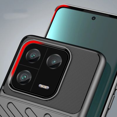 6. Thunder Case etui do Xiaomi 13 Pro silikonowy pancerny pokrowiec czarne