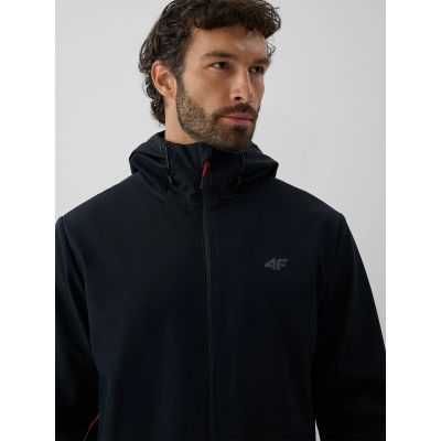 4. Kurtka softshell wiatroodporna membrana 5000 męska 4F 4FRAW26TSOFM679-20S