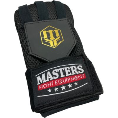 10. Bandaże bokserskie żelowe MASTERS BBŻ-GRIP czarne