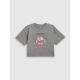 5. T-shirt boxy z nadrukiem dziewczęcy 4F 4FJRAW26TTSHF4239-22S