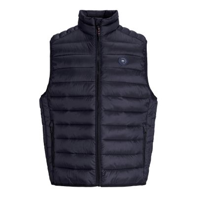 2. Jack&Jones męska kamizelka bezrękawnik JJEBRADLEY LIGHT BODYWARMER COLLAR NOO 12280973 BLACK