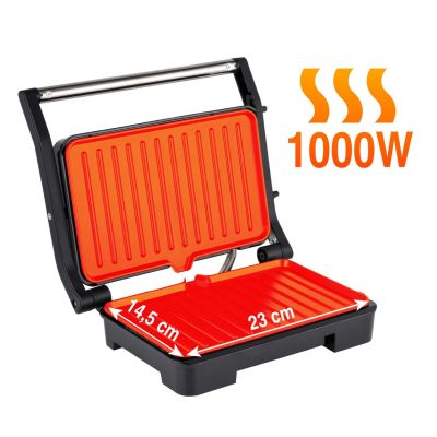 5. ELDOM GRILL KONTAKTOWY GK110 800W CZARNO-SREBRNY