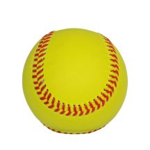 Piłka baseball skóra syntetyczna seledyn