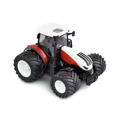 8. RC Traktor Amewi z Uchylnym Wieszakiem LiIon 500mAh biały/6+