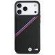 3. Etui BMW M Tricolor Metal Logo MagSafe do iPhone 17 Pro Max - czarne