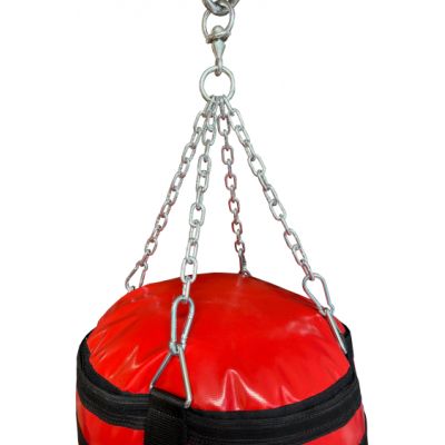 4. Worek bokserski Plawil 150 x 40 cm wypełniony WWP-MASTERS czerwony