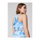 3. Top do ćwiczeń CASALL Blossom Square Neck Sports Top niebieski