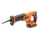 2. Black & Decker BDCR18 Czarny, Pomarańczowy