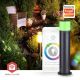 9. Lampa zewnętrzna Nedis ZBLOP10RGBW Smartlife RGB Zigbee 3.0 10 + 4W