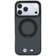 3. Etui BMW Kevlar Ring Stand 360 MagSafe na iPhone 18 Pro / 17 Pro - ciemnoszare