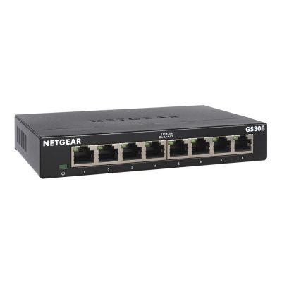 2. Switch Netgear GS308-300PES 8p Unmanaged Gigabit