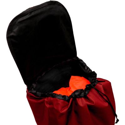 4. WÓZEK TORBA NA KÓLKACH NA ZAKUPY ZE STELAŻEM 31L CZERWONO BIAŁY