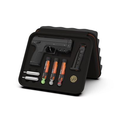 4. Pistolet na kule gumowe i pieprzowe BYRNA SD XL BLACK k.68 CO2-12g zestaw (SX68300-BLK-XL)