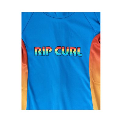 3. Kostium RIP CURL Boys 0-6 Mumma Lsl Uv Spring - niebieski
