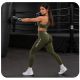 6. Legginsy damskie długie ARMY GREEN COMBATWEAR | DBX Bushido