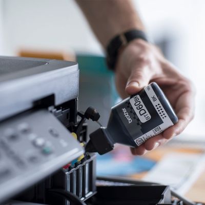 2. Tusz Brother czarny BTD60BK=BTD-60BK, 6500 str.,108 ml