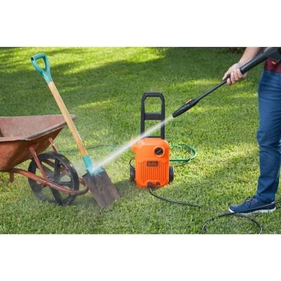 9. Black & Decker BEPW1650-QS podkładka ciśnieniowa Kompaktowy Prąd elektryczny 330 l/h Pomarańczowy