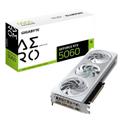 9. Karta graficzna Gigabyte GeForce RTX 5060 AERO OC 8GB