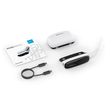 4. Stacja dokująca 2w1 i powerbank do baterii B100 BoboVR PD100 Combo - biała