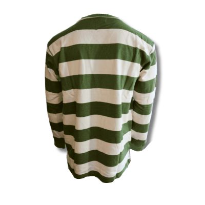 2. Bluza Taikan Everything Striped Longsleeve Crew Sweatshirt Green - 1306004.GRN