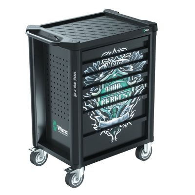 Wózek warsztatowy 1 Tool Rebel 9700 z wyposażeniem, 78 części
