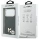 8. Etui Karl Lagerfeld Karl Head Logo MagSafe do iPhone 17 Pro - czarne