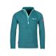 Bluza polarowa dla dziewczynki/chłopca z zamkiem Trollkids Kids Nordland Half Zip zielona (707-332)