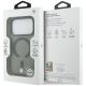 8. Etui BMW M IML Frosted Metal Logo & Trims MagSafe na iPhone 18 Pro / 17 Pro - czarne