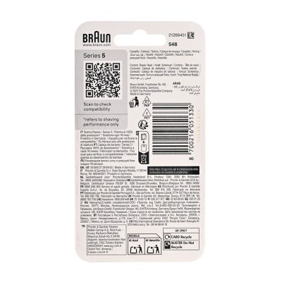 2. Głowica zamienna BRAUN Series 5, black