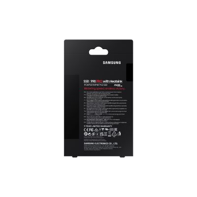 27. SSD PCIE G4 M.2 NVME 4TB W/HS/990 PRO MZ-V9P4T0CW SAMSUNG