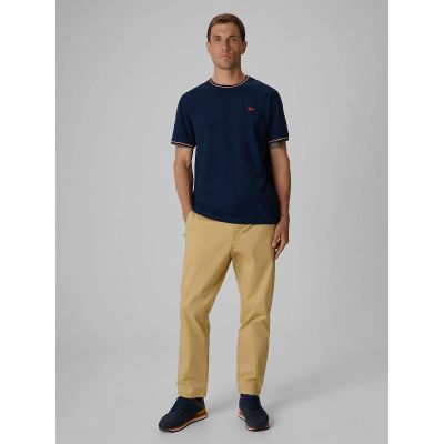 4. T-shirt regular gładki męski 4F 4FRSS26TTSHM3997-31S
