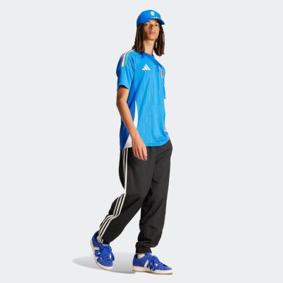 14. Koszulka męska adidas Italy 24 Home niebieska IN0657