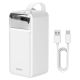 12. Powerbank SAVIO BA-15 50000 mAh, biały