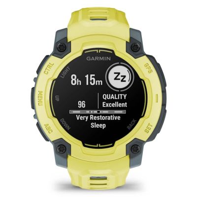 5. Zegarek sportowy Garmin Instinct E 45mm, electric lime