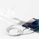 9. Kabel Baseus Superior Series USB-A - USB-C / Lightning / micro USB 3.5A 1m - biały