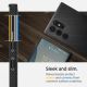 8. Etui Spigen Liquid Air na Samsung Galaxy S22 Ultra - czarny mat