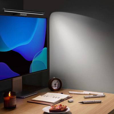 11. Baseus i-wok2 lampka LED na monitor do pulpitu oświetlenie ekranu czarny (DGIW000101)