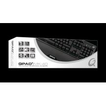 QPAD MK-40 klawiatura Gaming USB QWERTZ Niemiecki Czarny