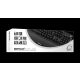 QPAD MK-40 klawiatura Gaming USB QWERTZ Niemiecki Czarny