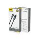 3. Kabel Dudao L7C USB-C - USB-C 100W z wyświetlaczem LED 1m - czarny